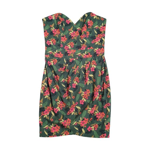 Lili Sidonio Molly Bracken Colorful Strapless Dress - Picture 1 of 8